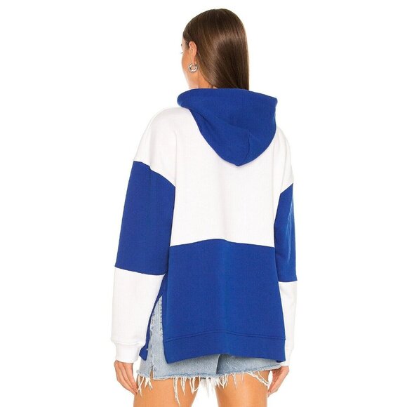 GANNI Isoli Sweatshirt Daphne Blue White - Picture 4 of 5